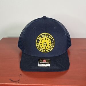 Richardson Navy and Yellow Trucker Hat